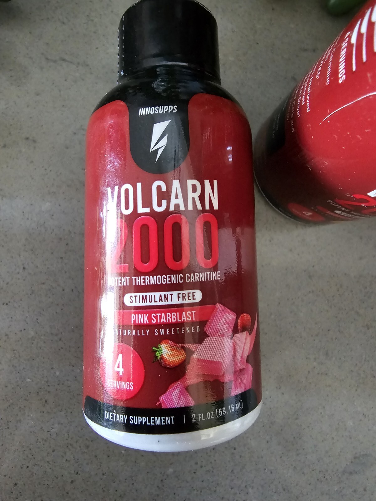 Volcarn 2000 4 Servings Each Mini Bottles (Set Of 3) Brand New Sealed