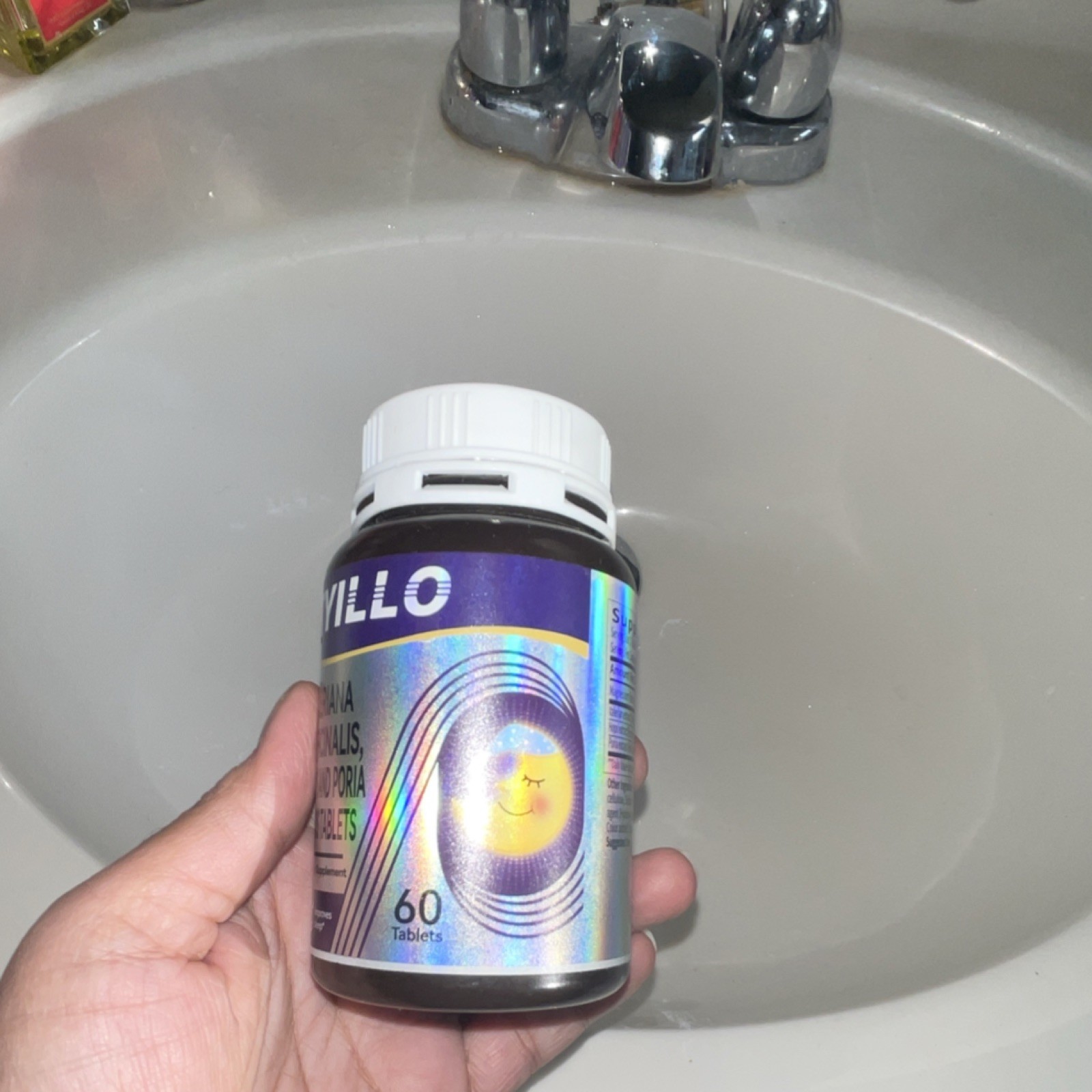 TYILLO Valeriana Officinalis Hops Poria Cocos Tablets 60 Count Sleep Supplement