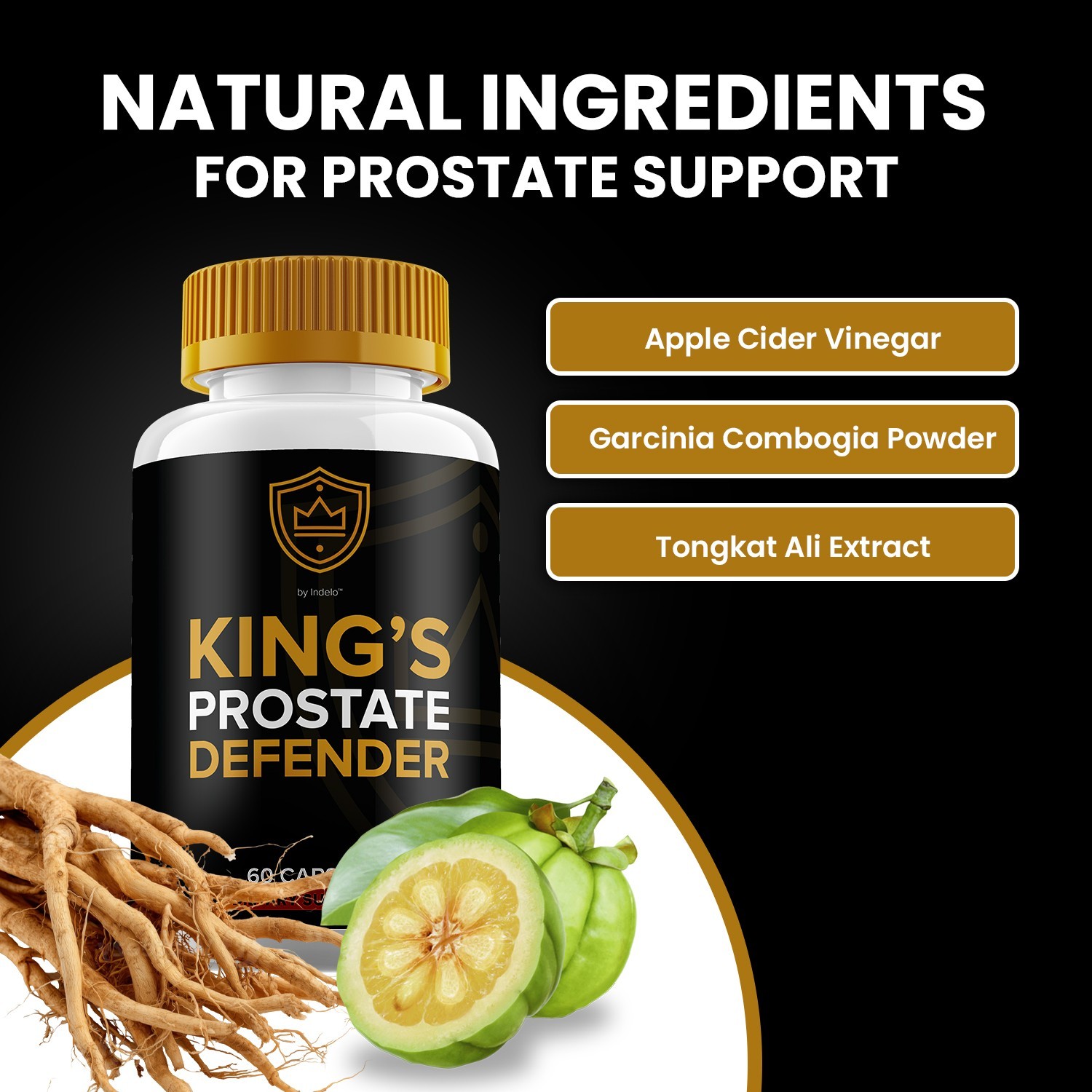 (2 Pack) Kings Prostate Defender For Men Capsules – Advanced Formula Supplements
