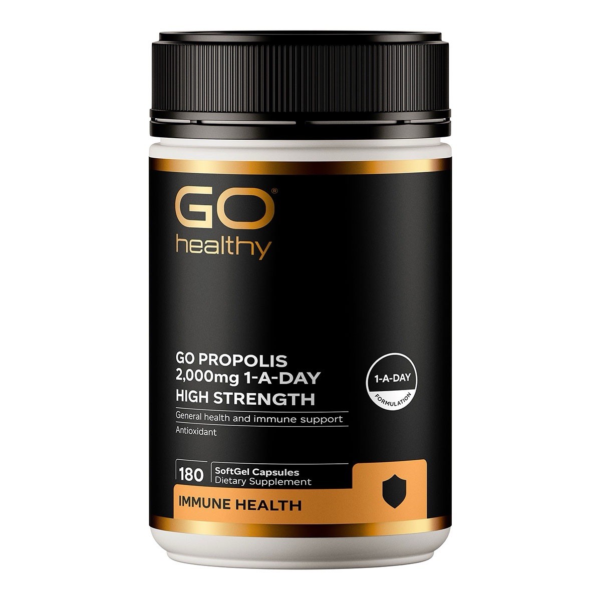 [Go Healthy] Go Propolis 2000mg 180 Softgel Capsules Immune Support