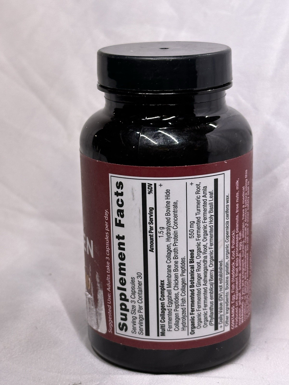 Ancient Nutrition Collagen Peptides Pills Hydrolyzed Multi Collagen Exp 1/27