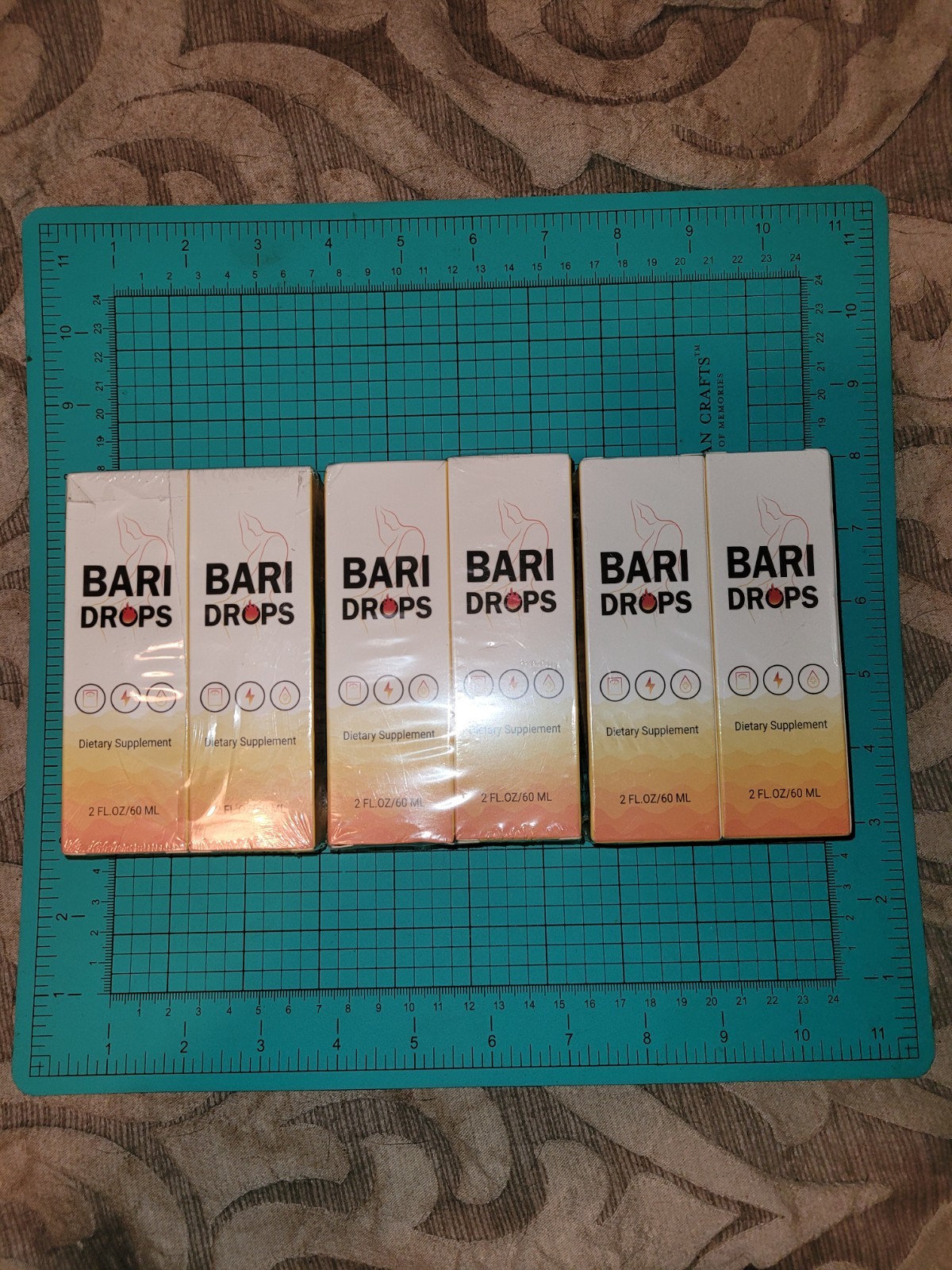 6 pack Bari Drops Dietary Supplement (6 Pack)