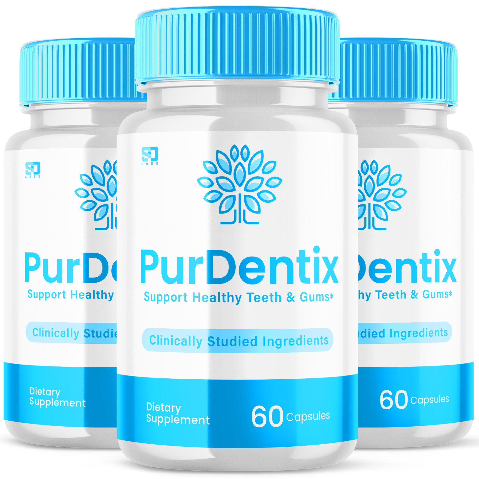 (3 Pack) Purdentix Oral Probiotic Support Healthy Teeth and Gums (180 Capsules)