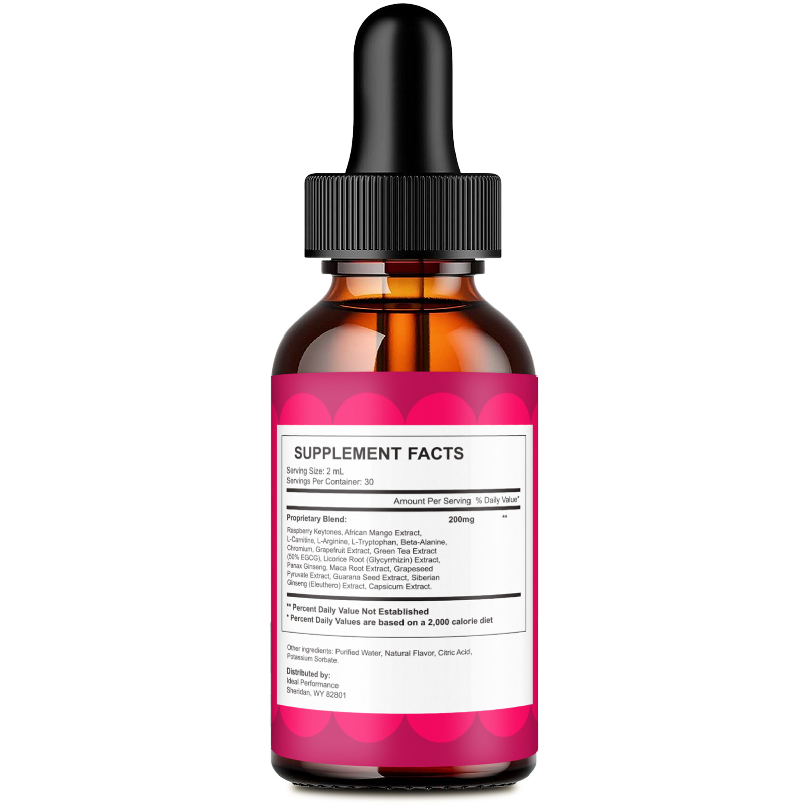 Jelly Burn Drops, Official Jelly Burn Supplement Drops with All Natural (5 Pack)