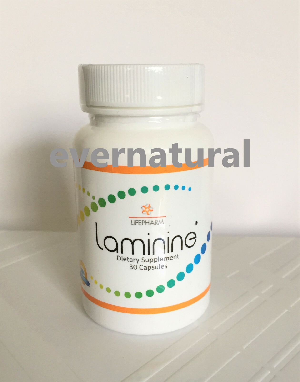 4 bottles of LifePharm Laminine Amino Acids supplement 30 caps ea.