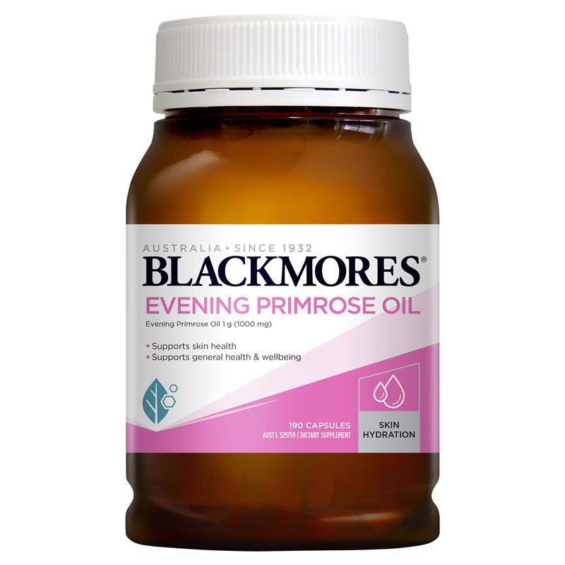 Evening Primrose Oil 1000mg (190 Capsules) – Daily Skin & Wellbeing Support