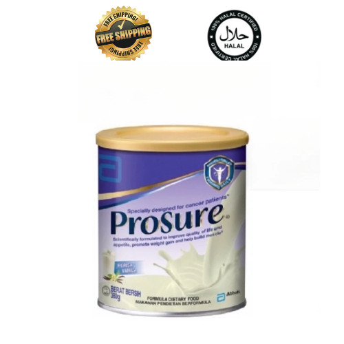 1 Pcs X 380g Abbott Pro Sure Milk High Protein, Prebiotic – Free Shipping