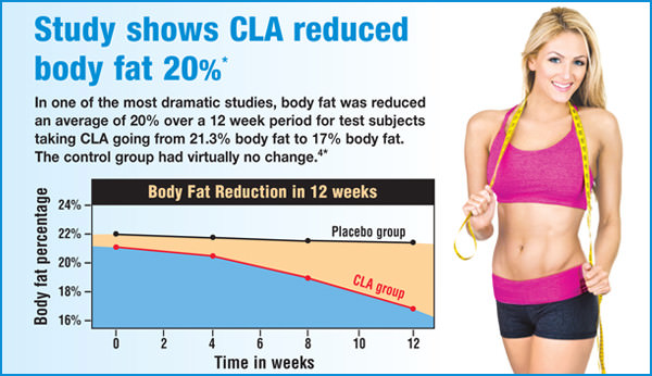 rapid weight loss – CLA 1250 mg – 2Bottles 180 Softgels-less fat mass