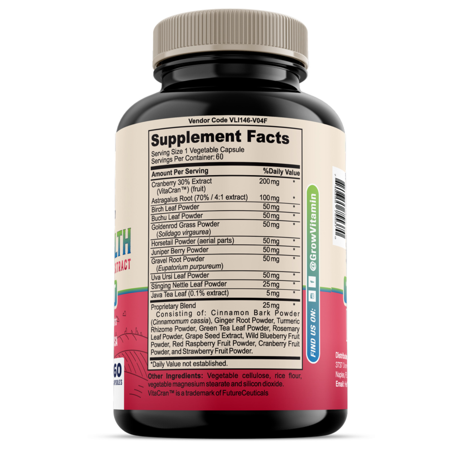 Kidney Restore Health Cleanse Support Detox Natural Supplement High Quality
