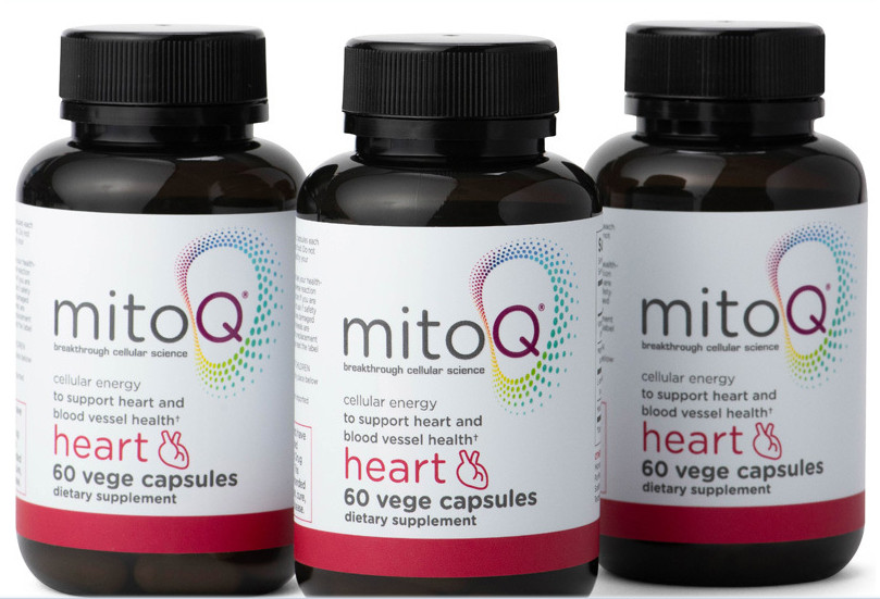 3 Packs MitoQ Heart Cardiovascular Support CoQ10 180 Capsules Ship from NZ