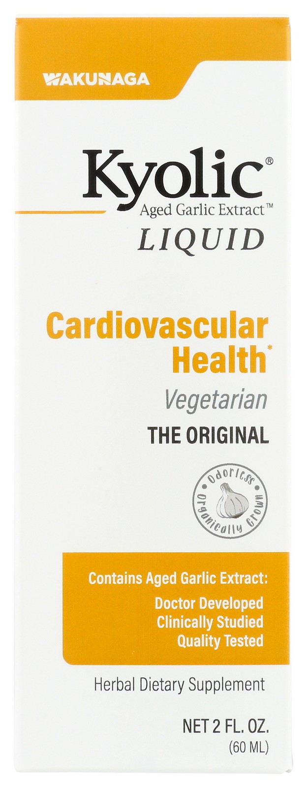 Kyolic Aged Garlic Extract Liquid Herbal Dietary Supplement 2 Fl Oz 1 Pack