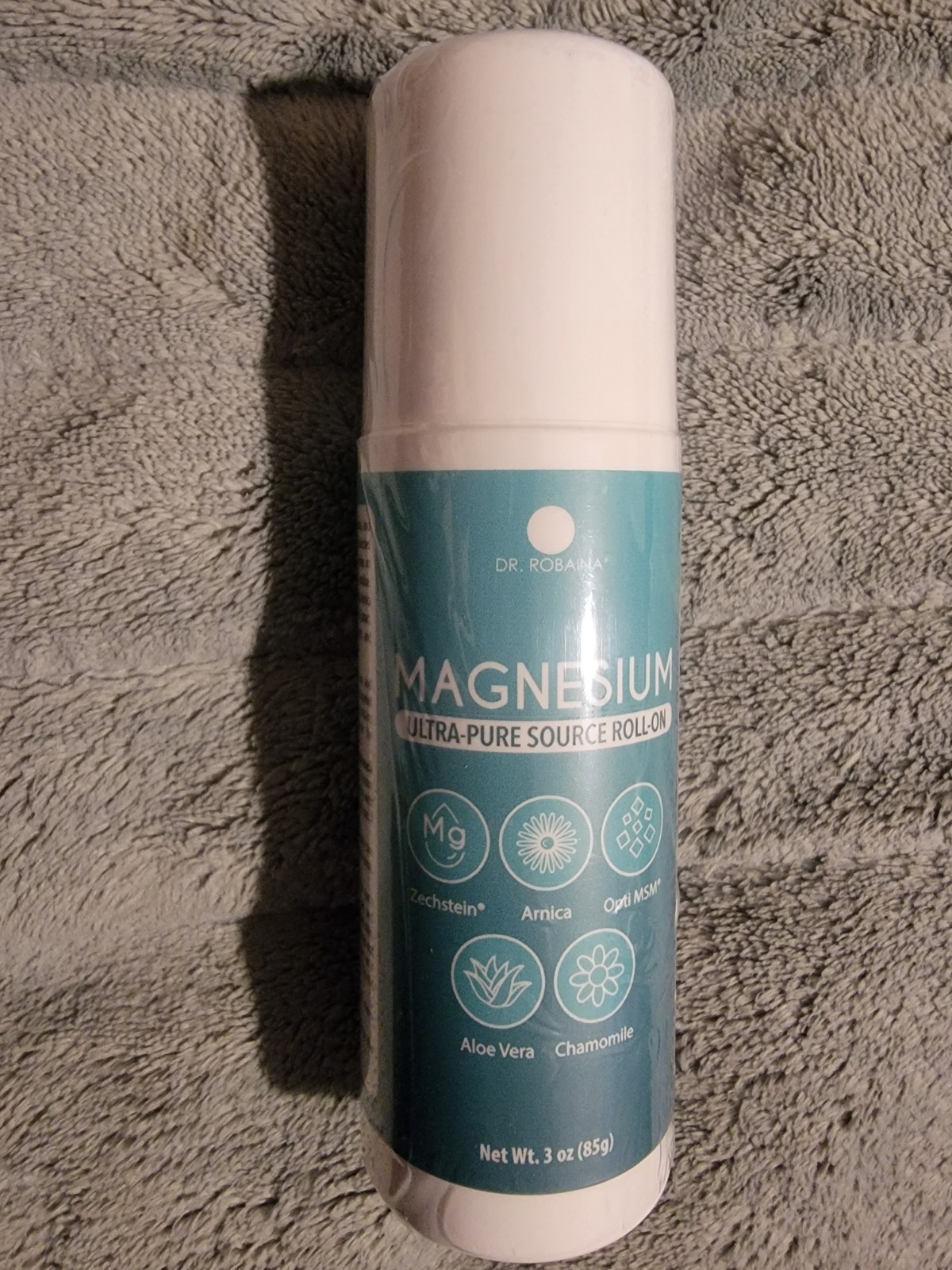 Dr. Robaina Magnesium Roll On Zechstein Magnesium Chloride with Arnica & OptiMSM