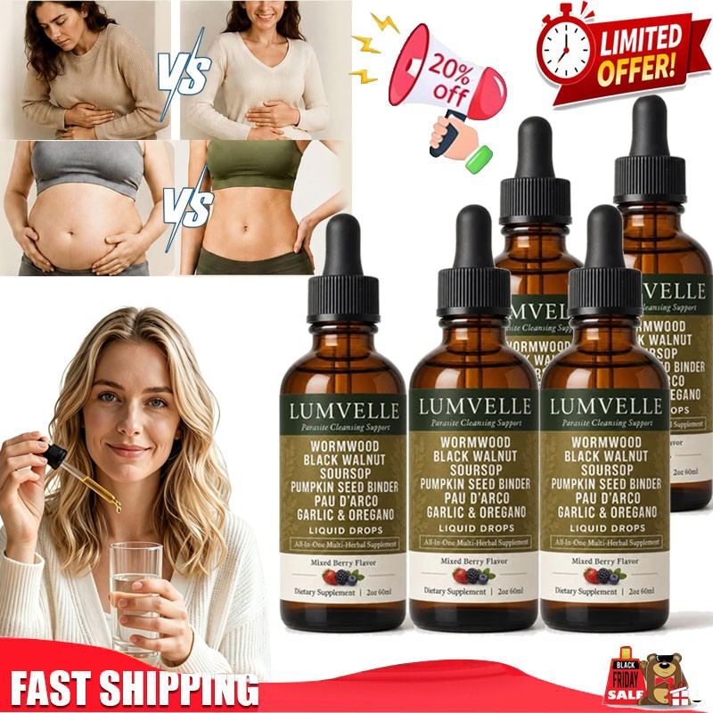 LUMVELLE Wild Harvested Wormwood Herbal Liquid Botanical Supplement Drops HOT