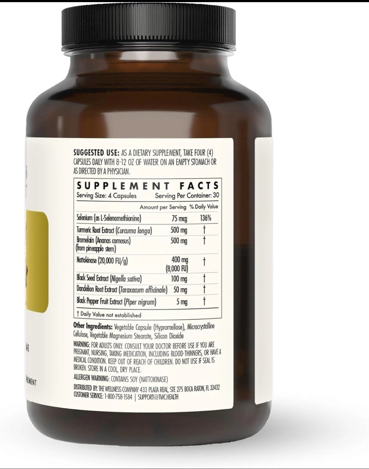 The Wellness Company Ultimate Spike Detox 3-in1 Extra Strength 120 Capsules