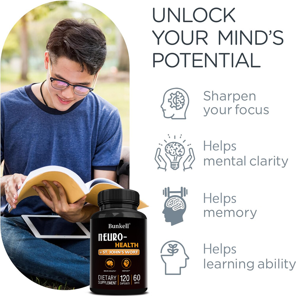 Neuro-Health – Cognitive Support, Memory Clarity and Focus Nootropics Capsules