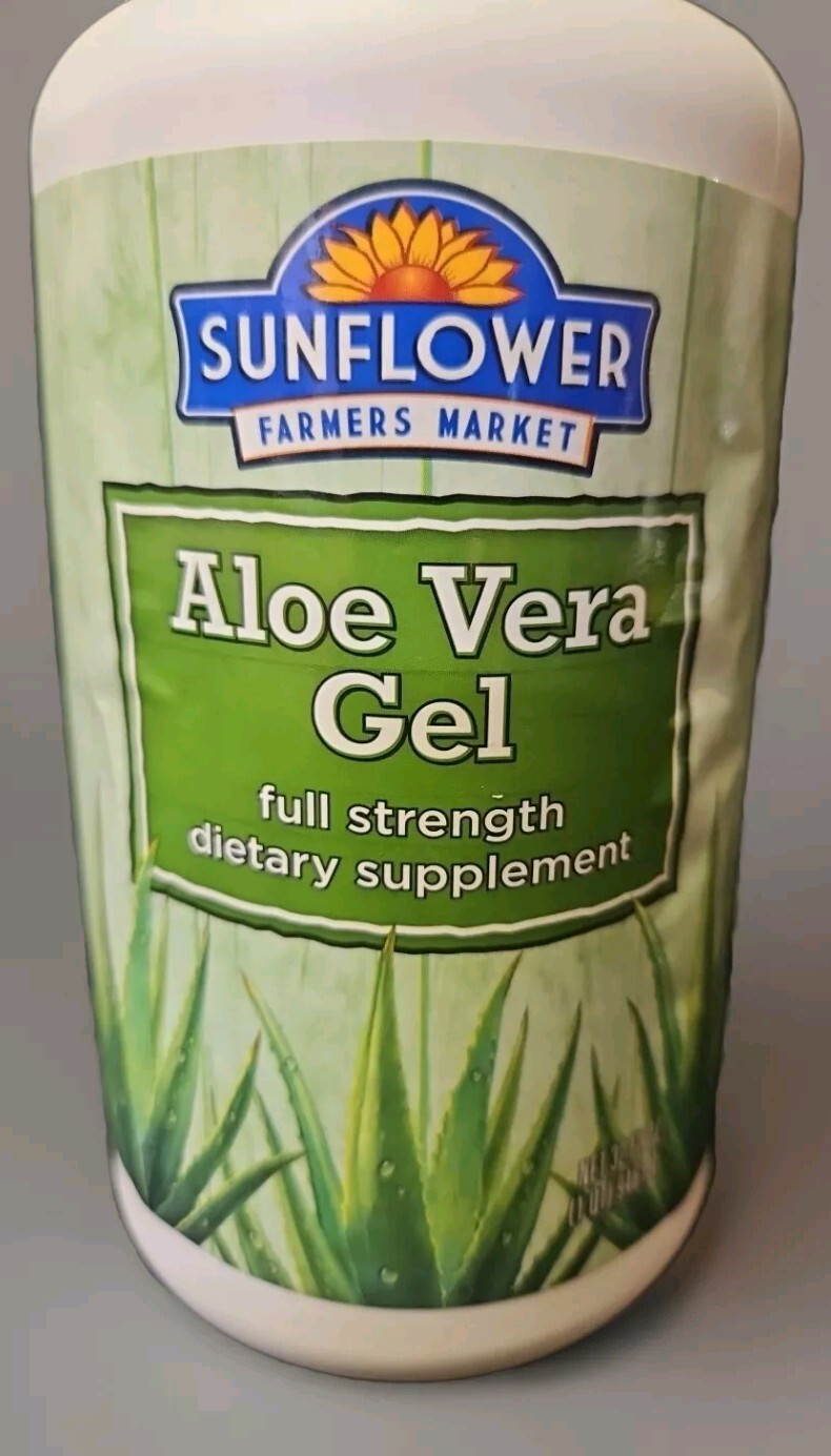 Aloe Vera Gel, 32 fl oz (960 ml) Full Strength Dietary Supplement