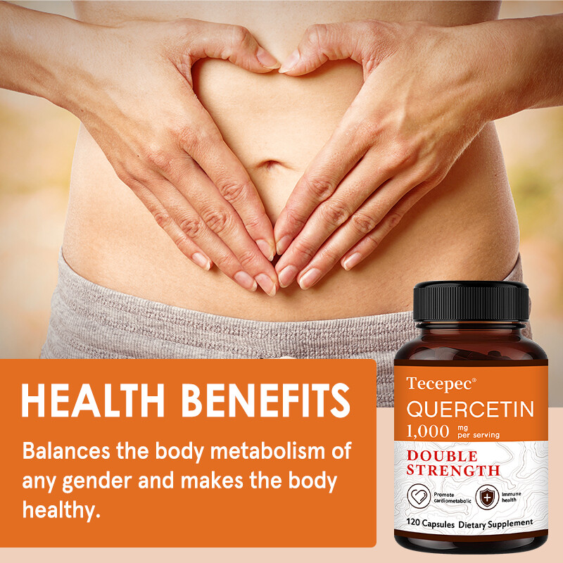 Quercetin 1000mg – Premium Antioxidant Immune Support Heart Health