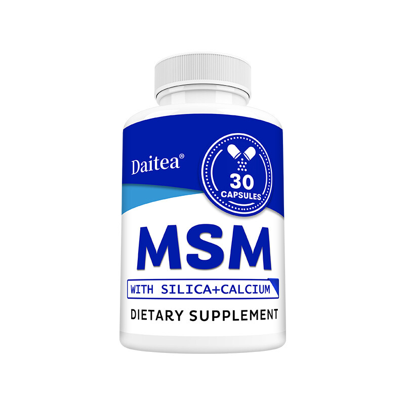 Msm With Silica + Calcium – Supports Hair Growth, Joint Health And Immunity