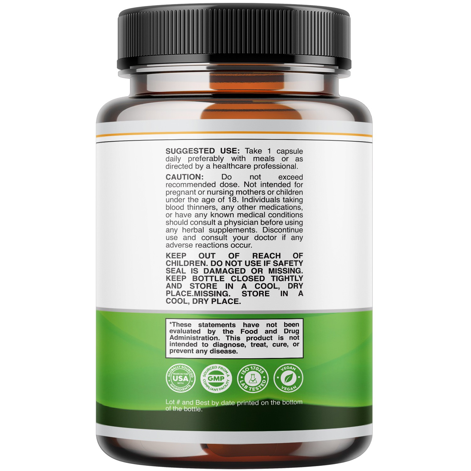 Liver Support Milk Thistle Supplement for Liver Cleanse Detox & Repair 60ct