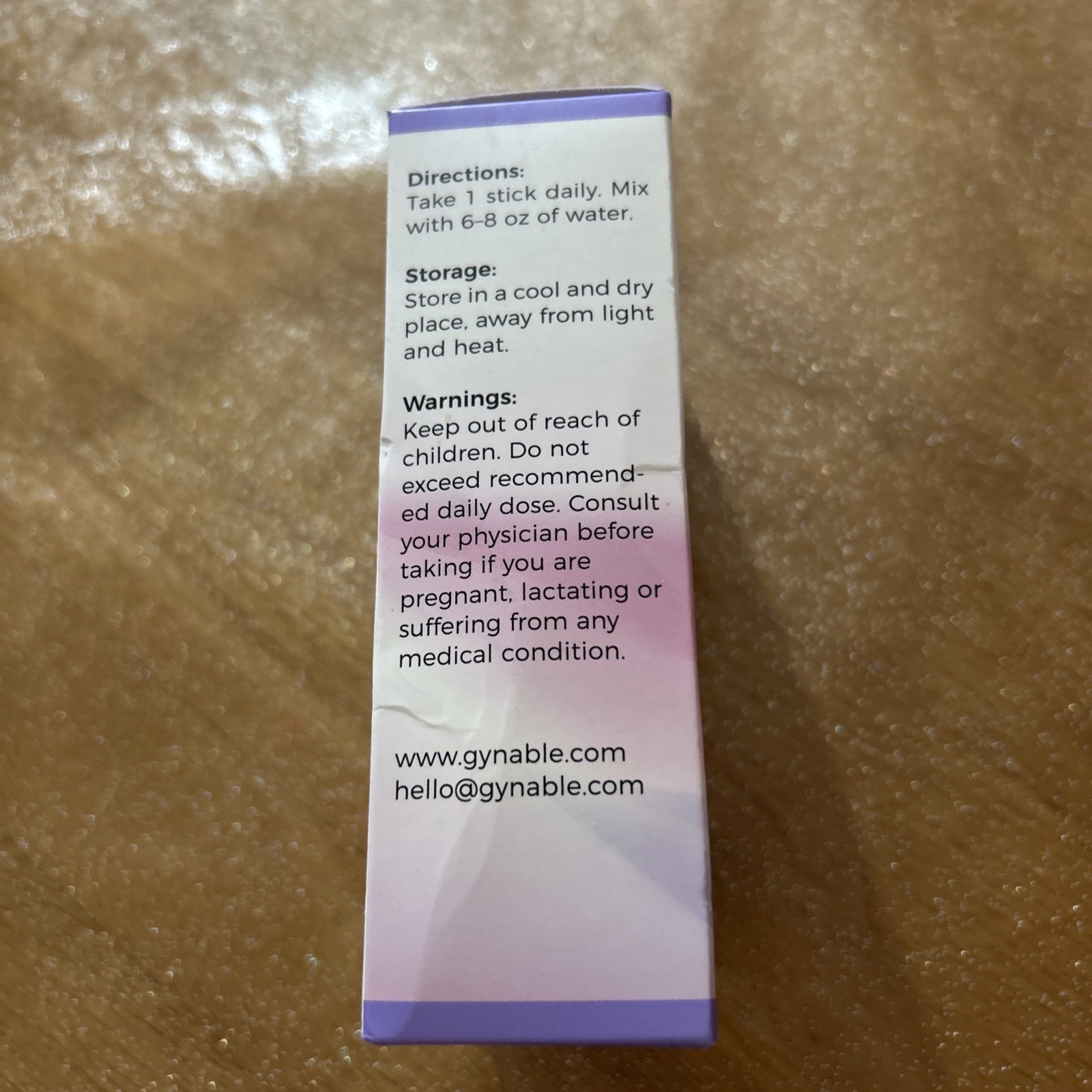 Gynable Calm & Bloom Saffron Ashwagandha Vegan Sugar-Free Lime 20 Sticks