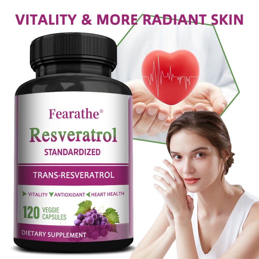 Resveratrol 1000mg Maximum Strength Natural Anti Aging Antioxidant 120Capsules