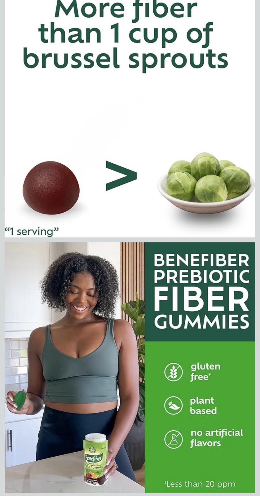 Benefiber Prebiotic Fiber Gummies Digestive Support Assorted Fruit 81 Count