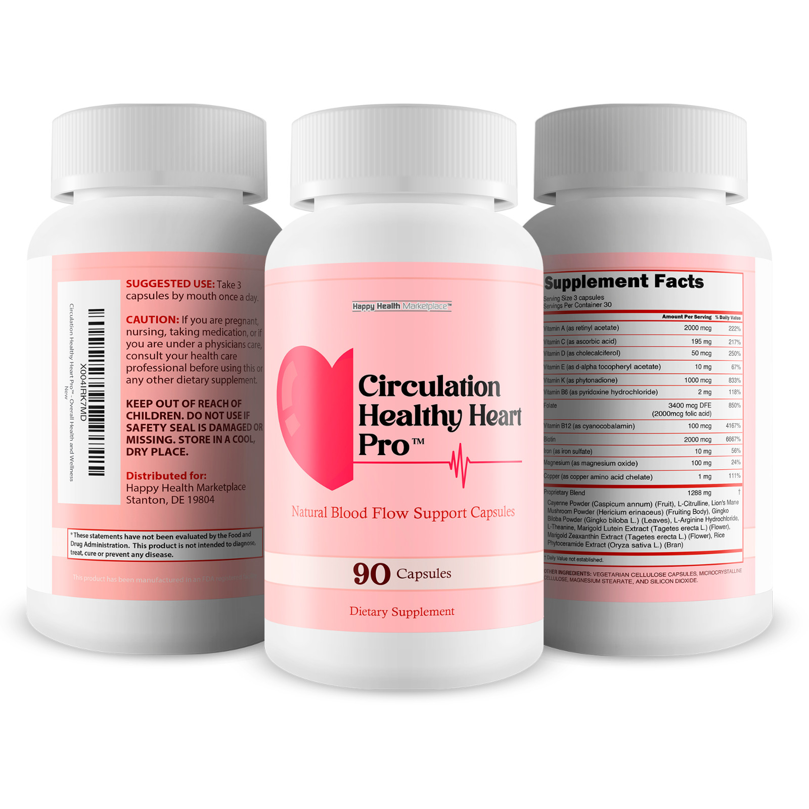 Circulation Healthy Heart Pro – Our Best Healthy Blood Flow Supplement