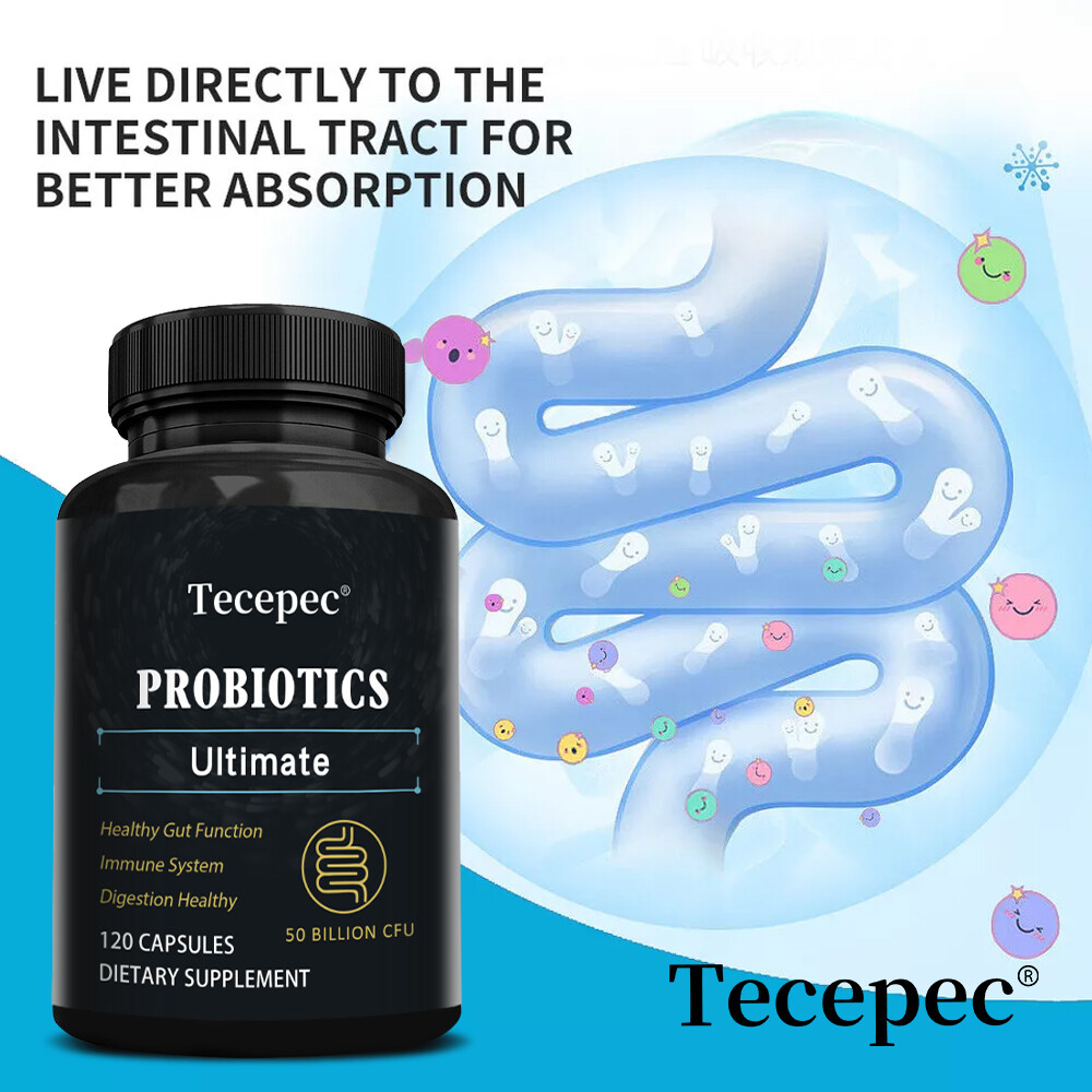 Ultimate Probiotics 50 Billion CFU Supports Gut Digestive Immune Health