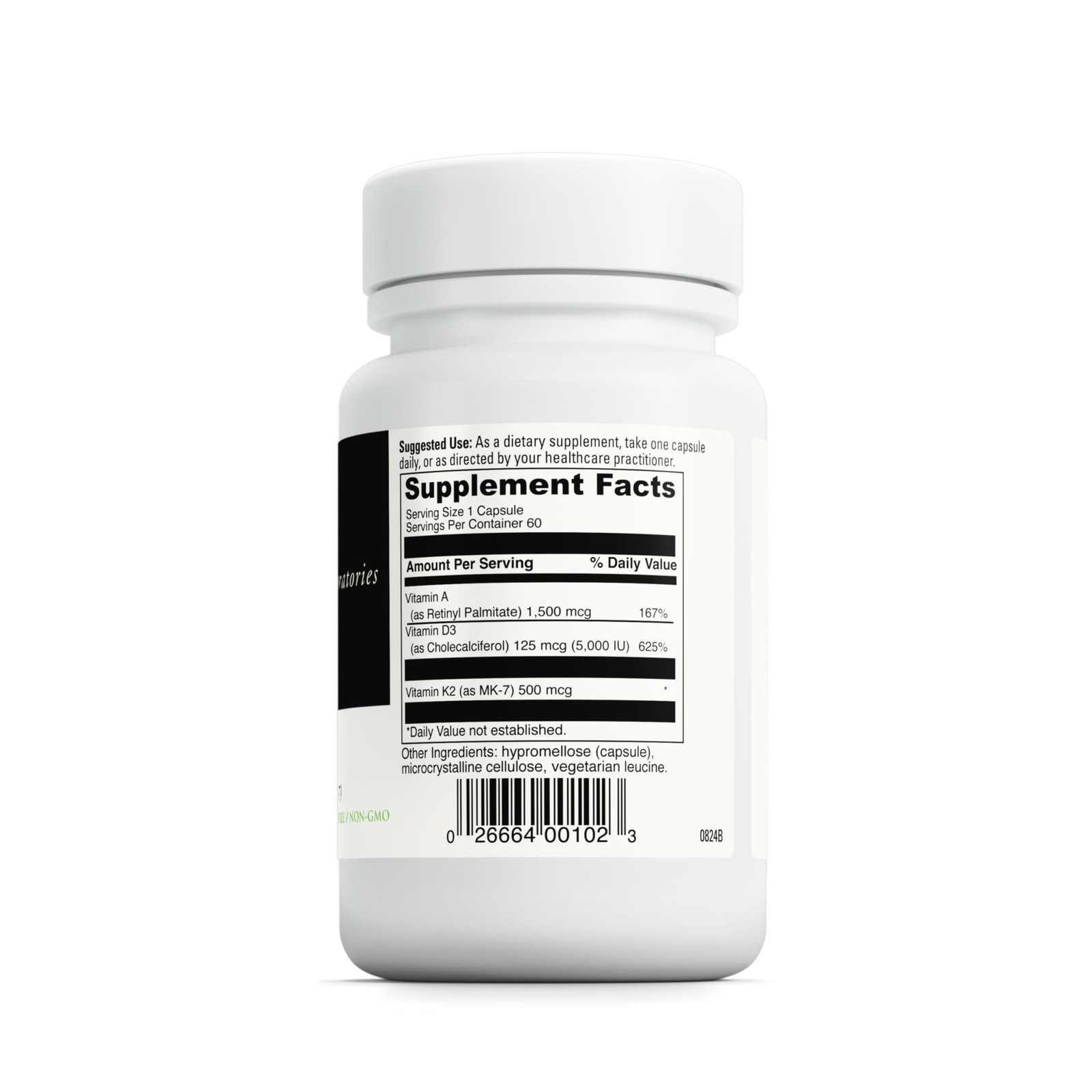 DAVINCI Labs ADK – Helps Support Bone, Heart 60 Count (Pack of 1), Off-white