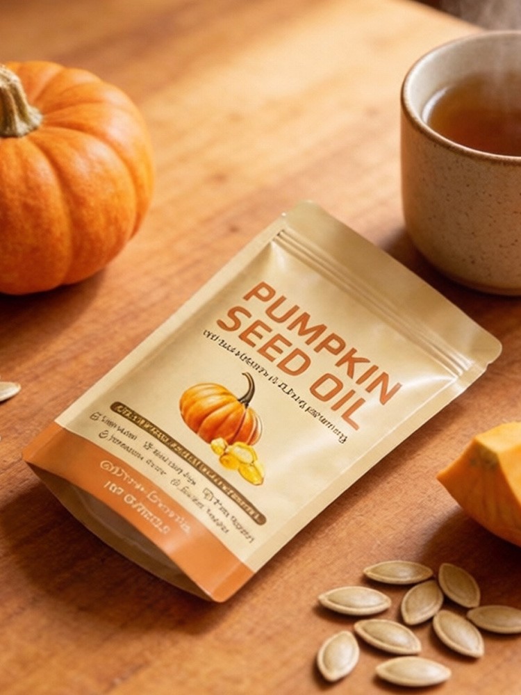 Pumpkin Seed Oil 3000mg Softgels Cold Pressed Virgin Saw Palmetto 180Count