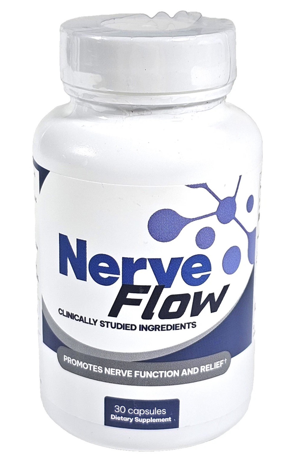 Nerve Flow Nerve Health and Function Support Dietary Supplement 30 Capsules