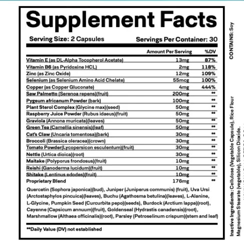 Prostate Power RX – Proactive Prostate Support – 12 Bottles