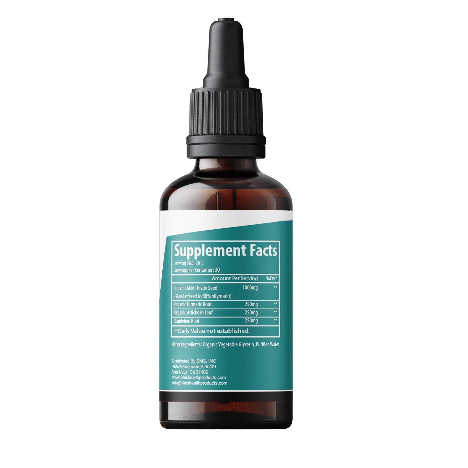 Deep Liver Cleanse Drops, Detox & Repair with Milk Thistle, Turmeric & Artichoke