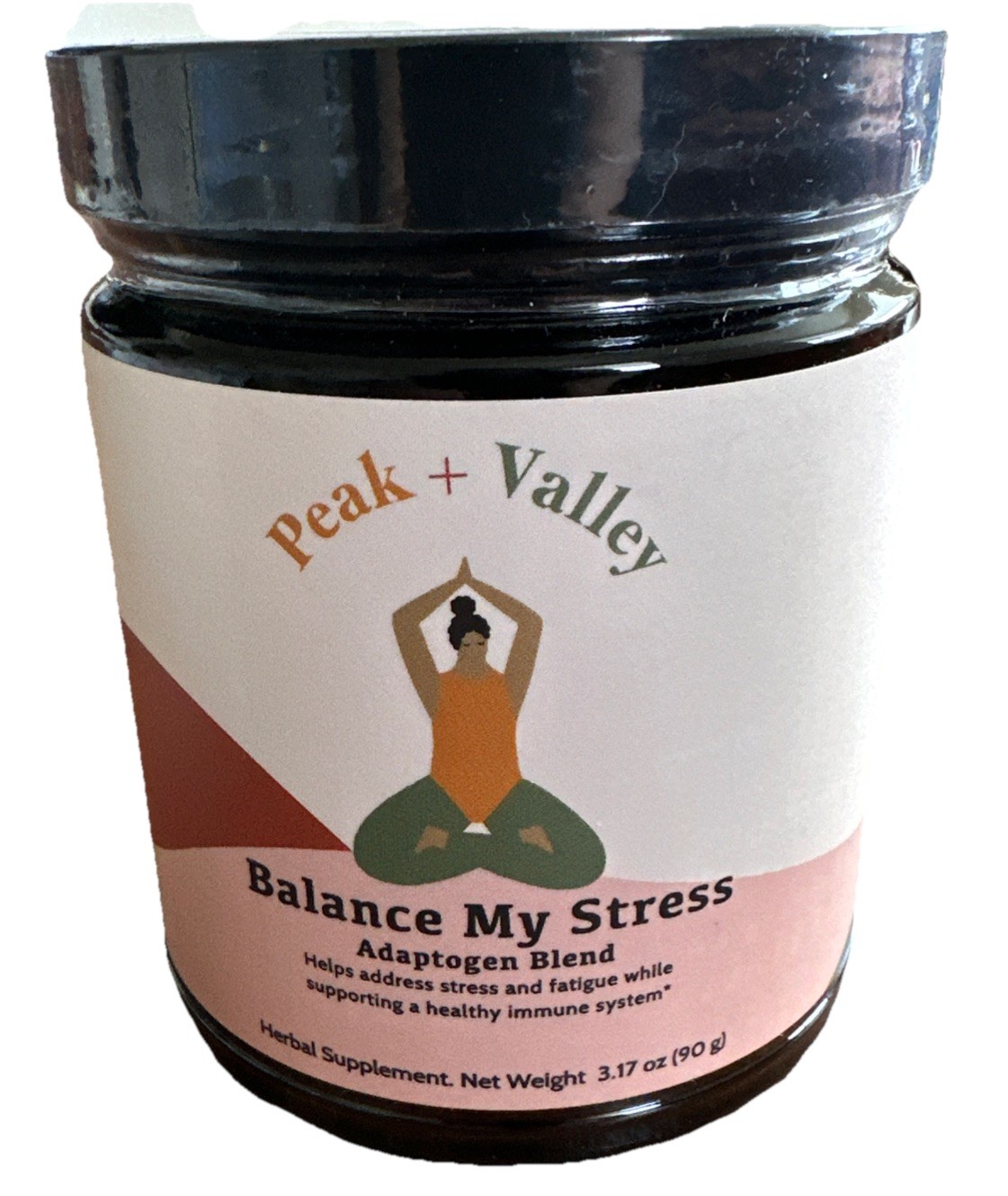 Peak and Valley Balance My Stress Adaptogen Blend 3.17 oz Exp 02/26