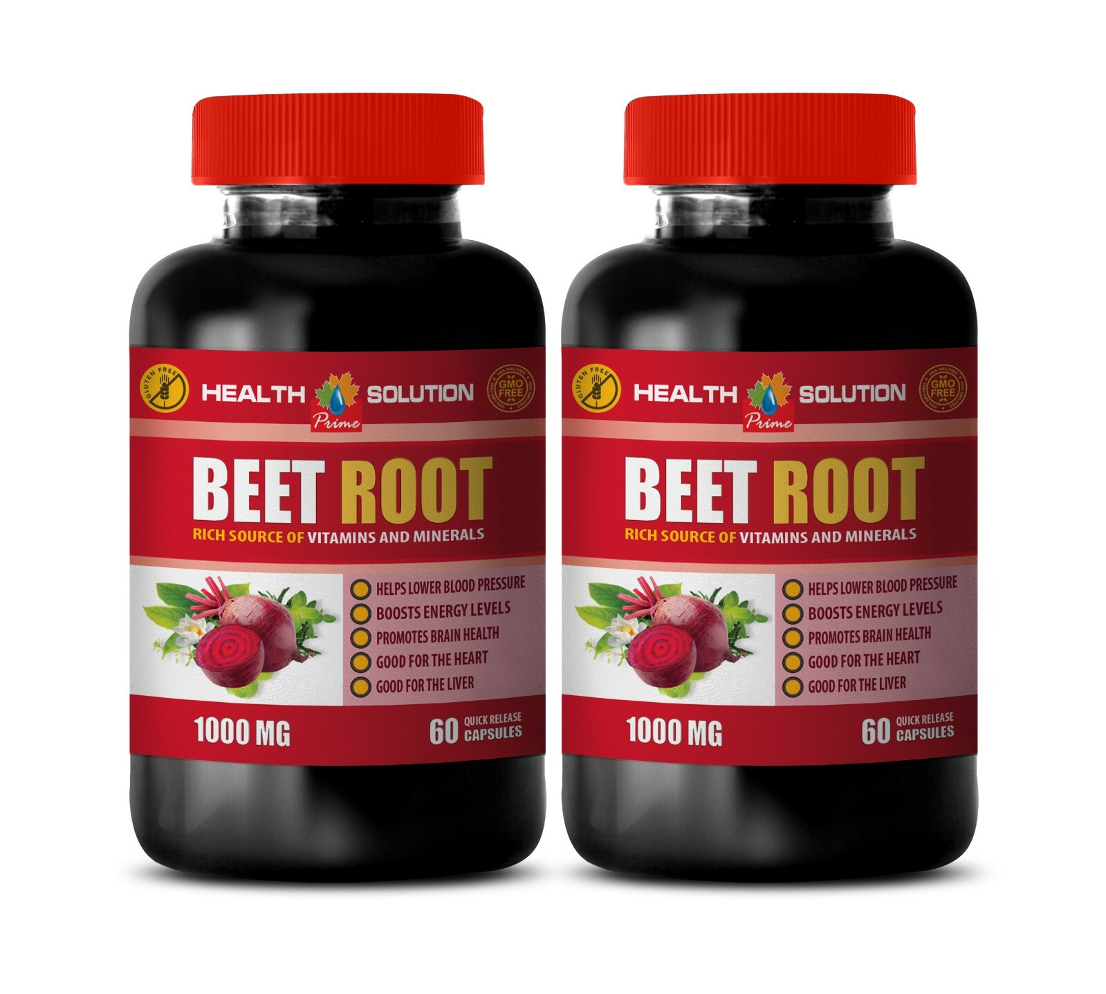 immune support dietary supplement – BEET ROOT – beet root red 2 Bottles