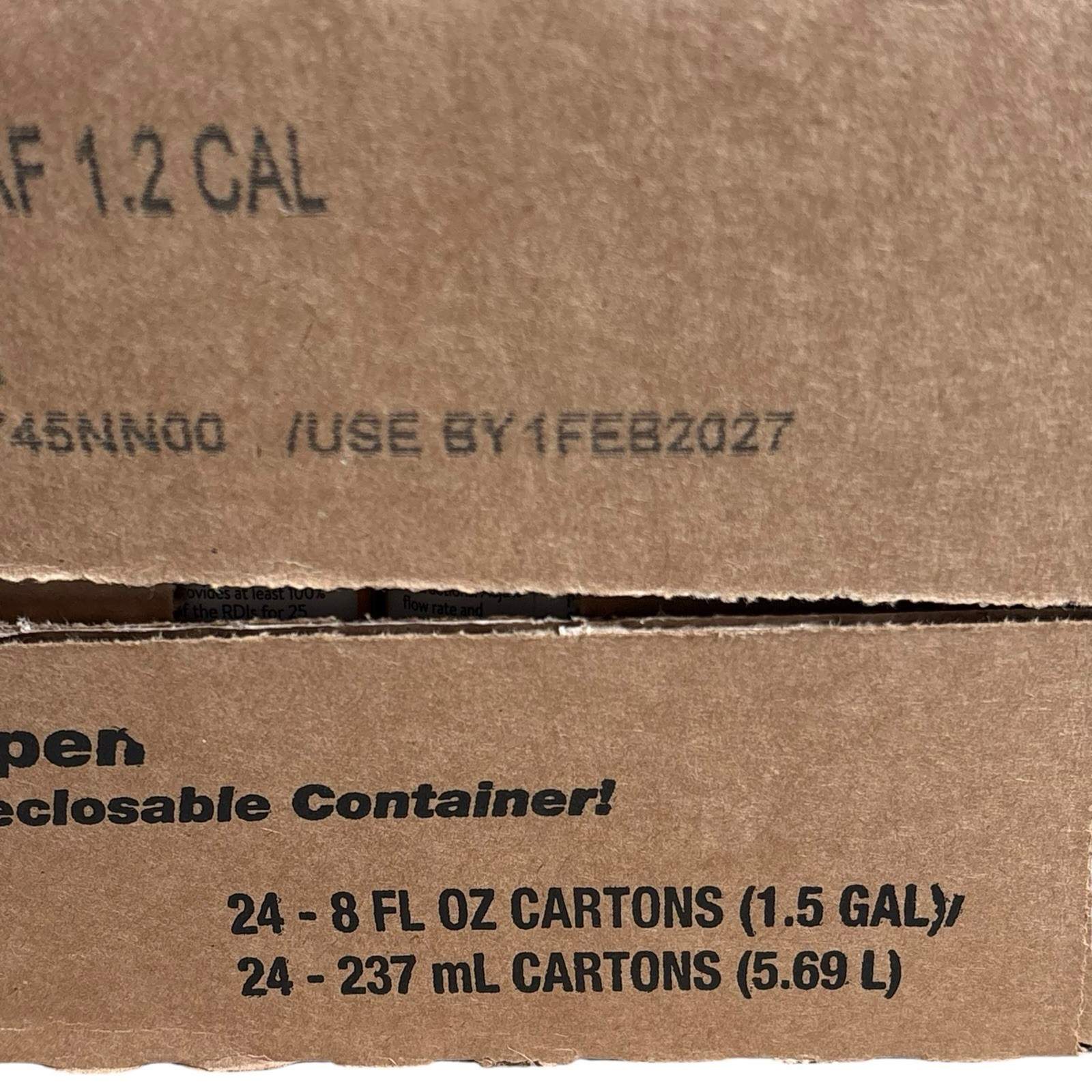 Vital AF 1.2 Cal Vanilla Flavor 8 oz. Carton Ready to Use 64828 Case of 24 02/27