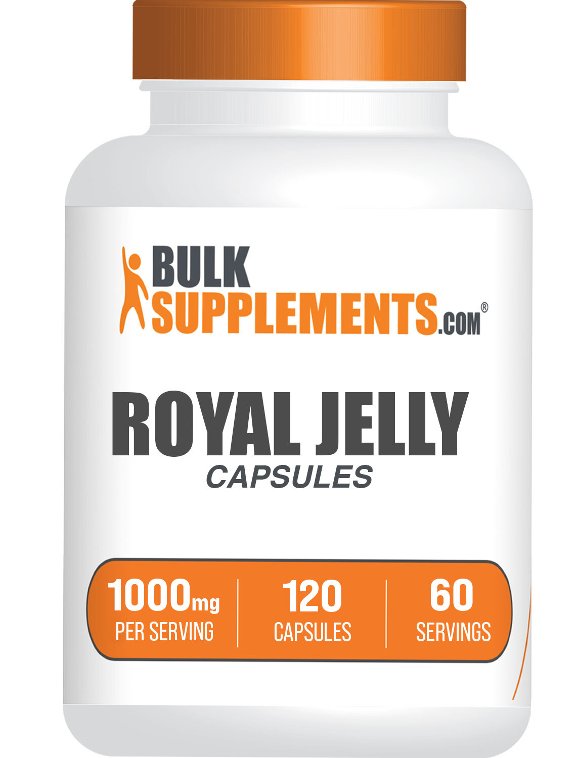BulkSupplements Royal Jelly Capsules – 1000mg per Serving