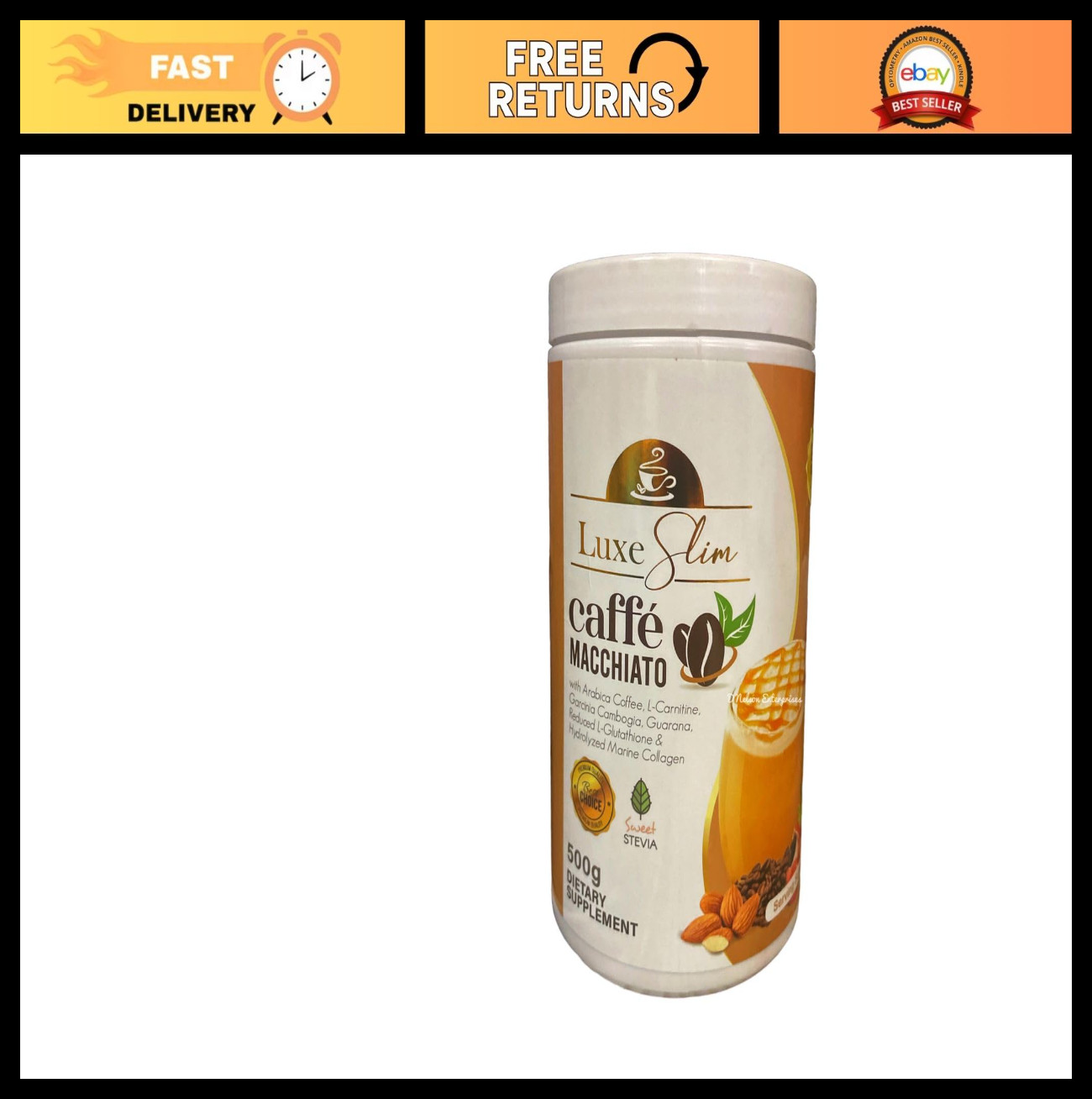 Half Kilo Caffe Macchiato – Premium Coffee Blend, Rich Flavor, Smooth Finish