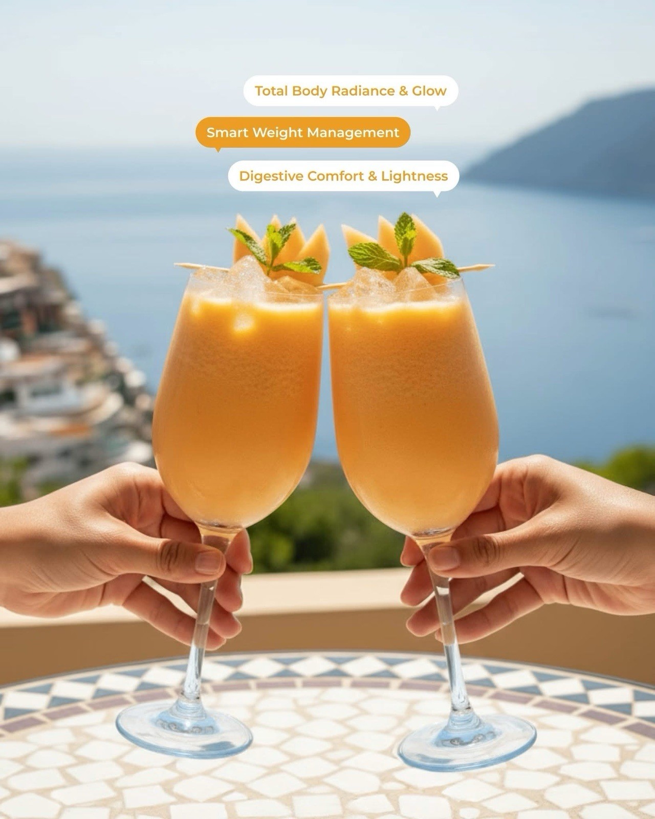 Luxe Slim beauty Smoothie Cantaloupe Melon