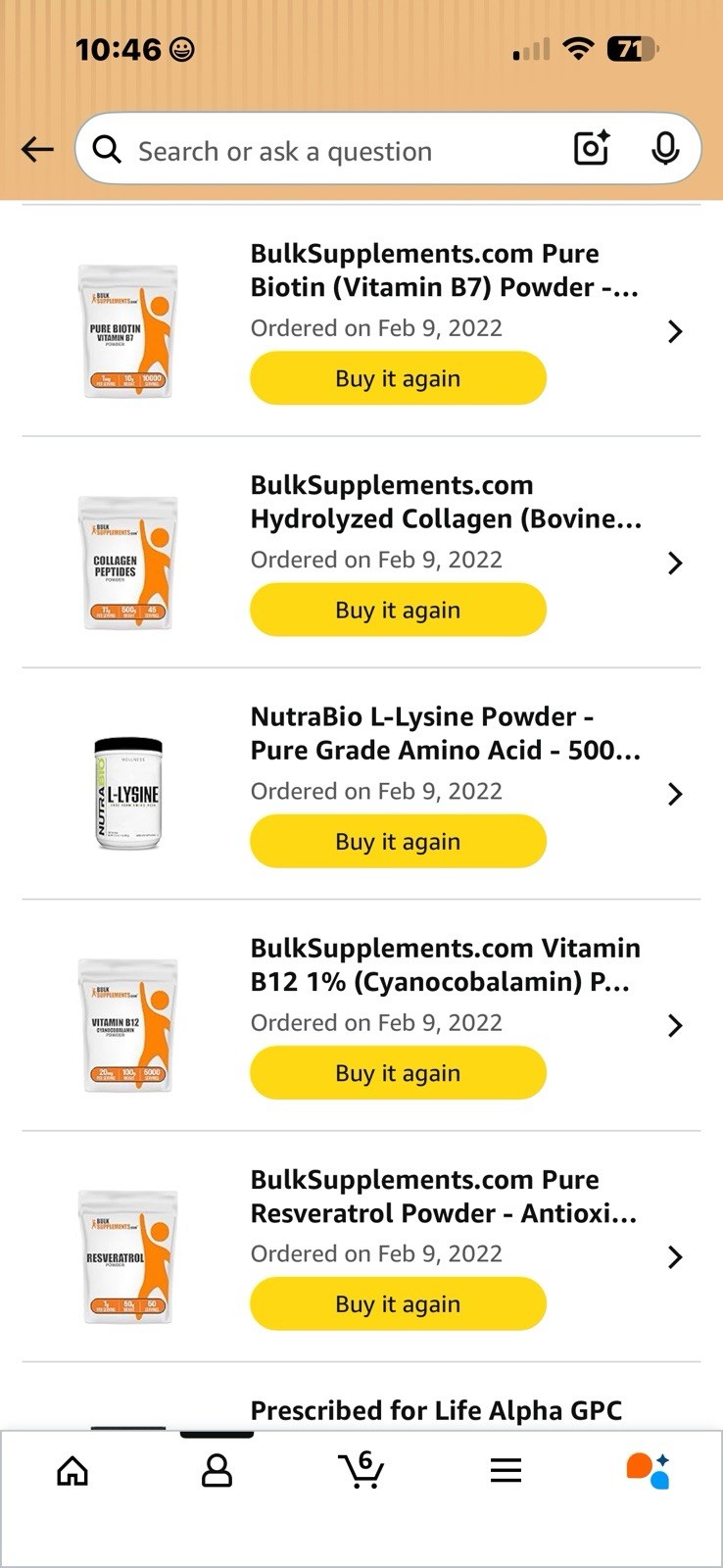 Various Health Powders
