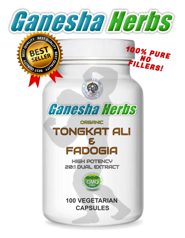 Fadogia Agrestis and Tongkat A. Extract 100 Capsules! NO FILLERS! Boost Test.