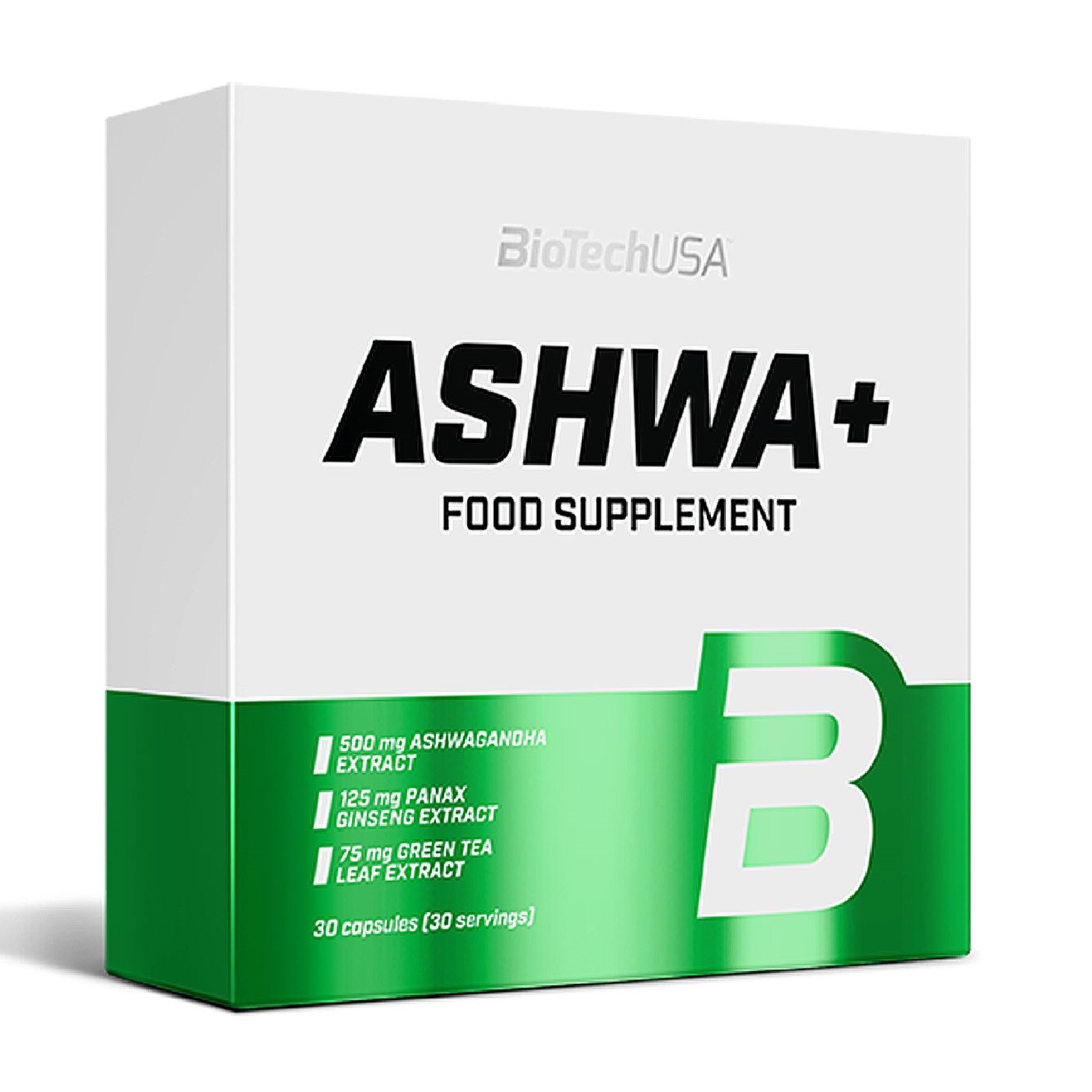 ASHWA+ – 30 Capsules – Ashwagandha – More Energy, Inner Peace, Focus, Balance