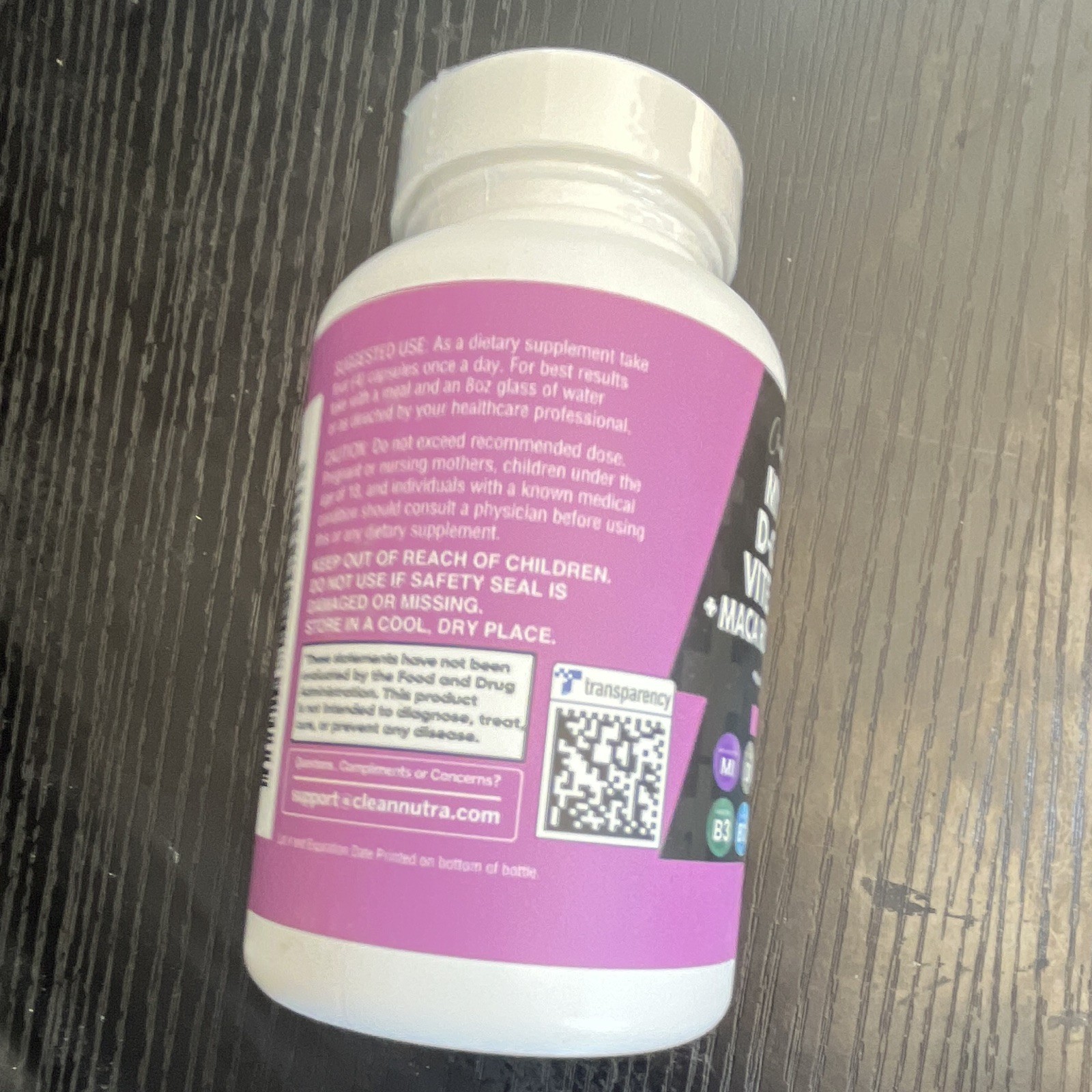 Clean Nutraceuticals FertiliForce Myo-Inositol D-Chiro Vitex 120ct Exp 06/2026