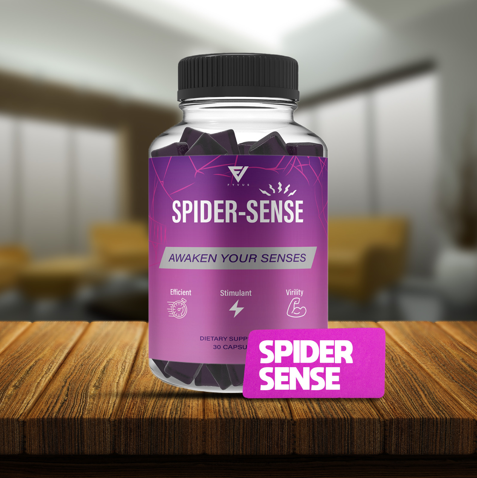 Spider Sense Gummies SpiderSense Advanced Supplement (1 Month Supply)