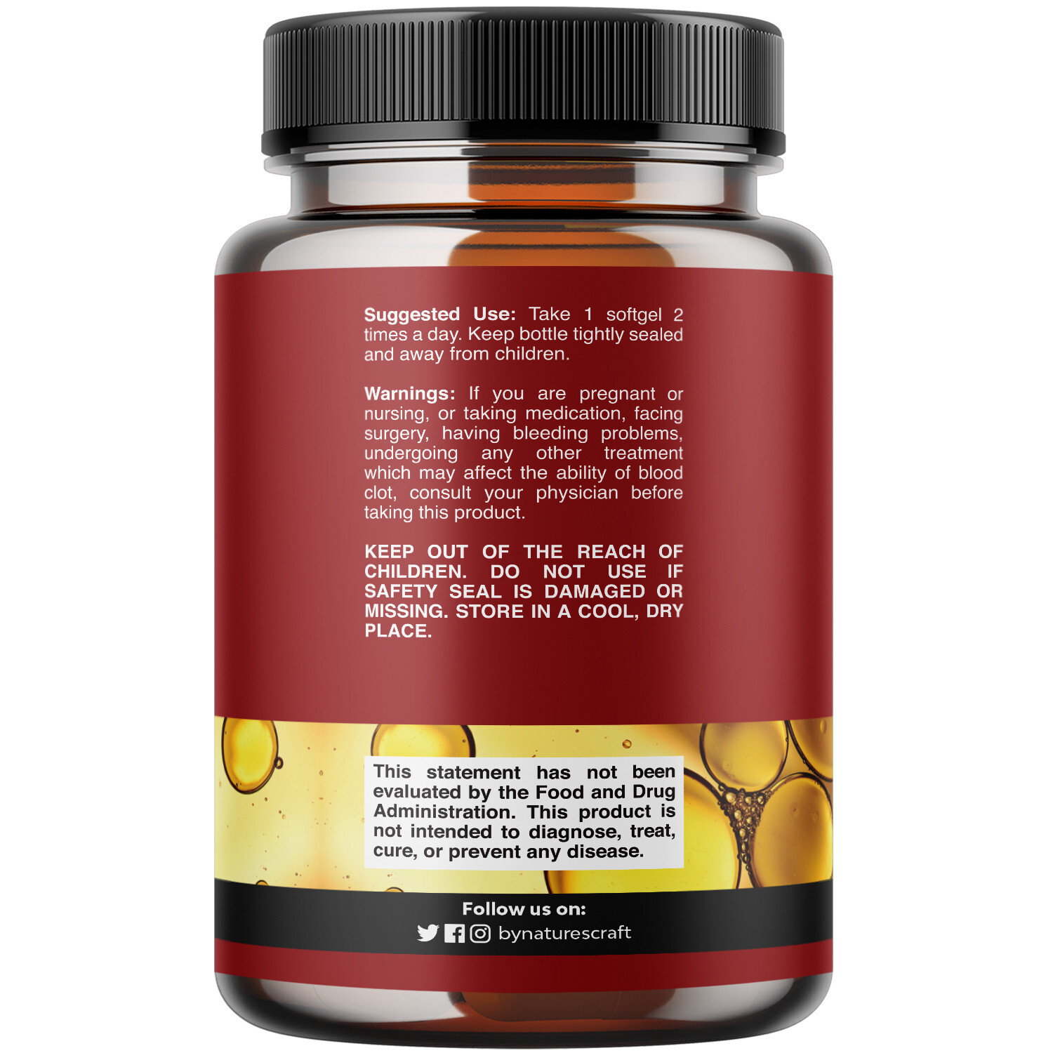 Icelandic Cod Liver Oil Softgels – EPA DHA Omega 3 Fish Oil 1000mg Per Serving