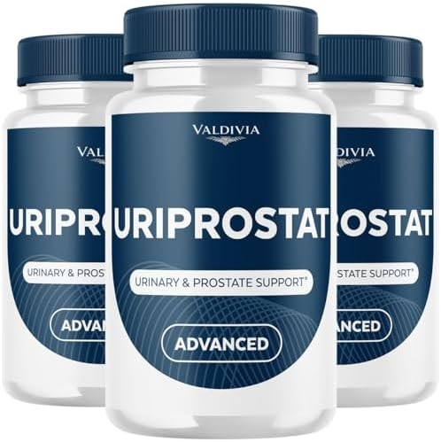 Valdivia Uriprostat 180 Capsules 3 Pack Men’s Health Supplement Made in USA Male