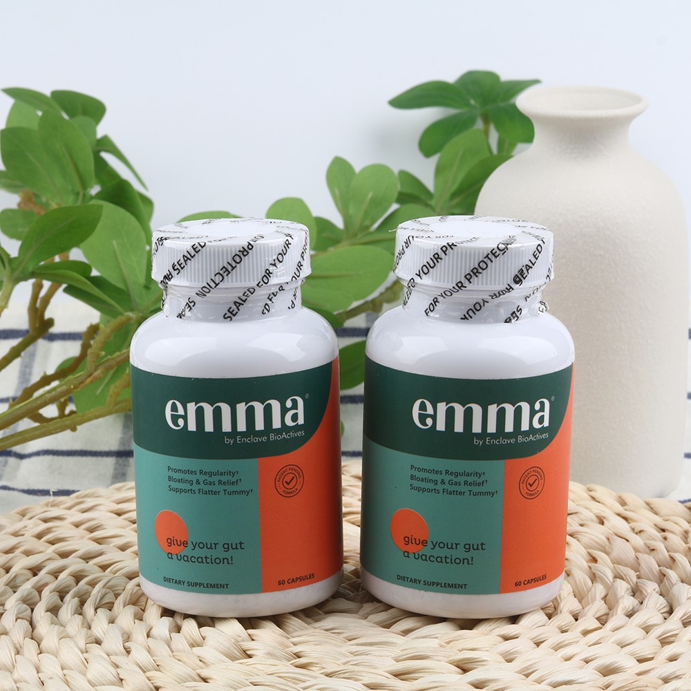 1-3 value pack Emma Relief Supplement KONSCIENS KETO for Gut Bloating -60 Capsul