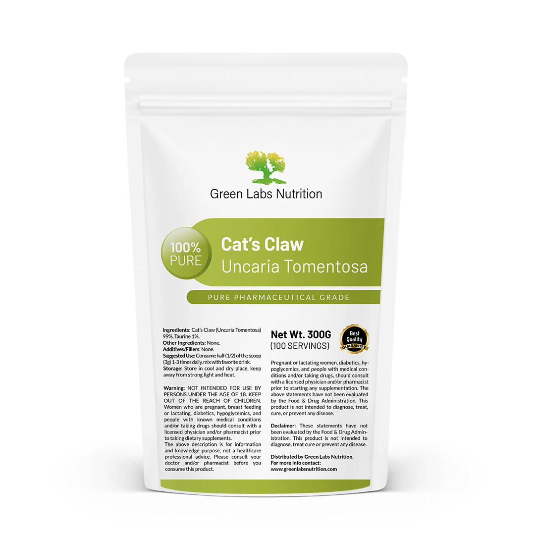 Cat’s Claw Powder 300g Uncaria Tomentosa Immunity and blood pressure support