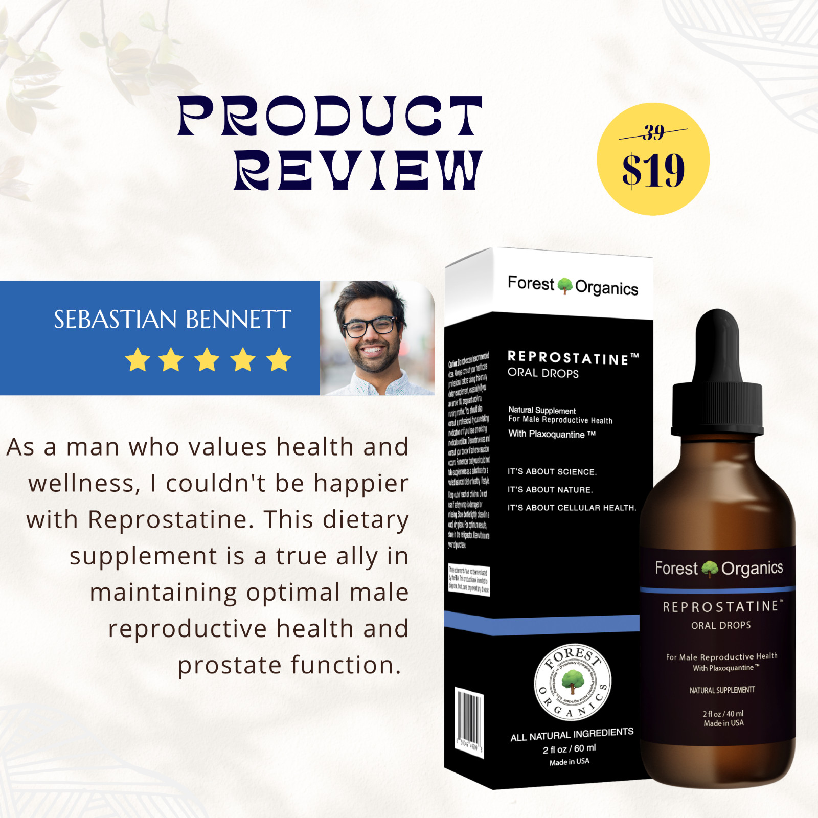 Testosterone Booster, Strength, Energy, Stamina, Performance, Muscle, Natural