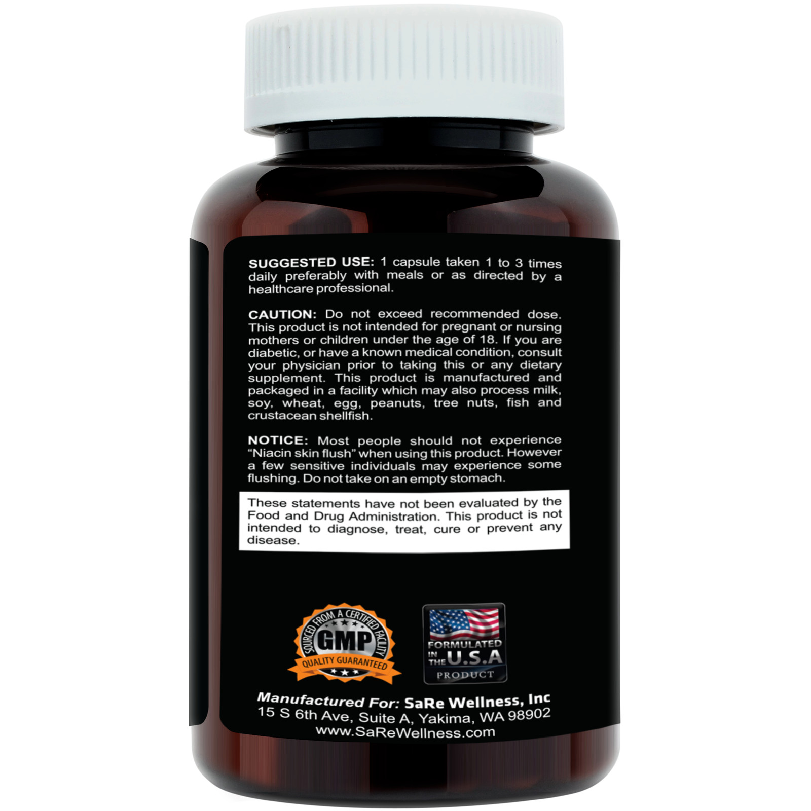 CLINICAL DAILY Blood Circulation Supplement. Herbal Varicose Vein Supplement